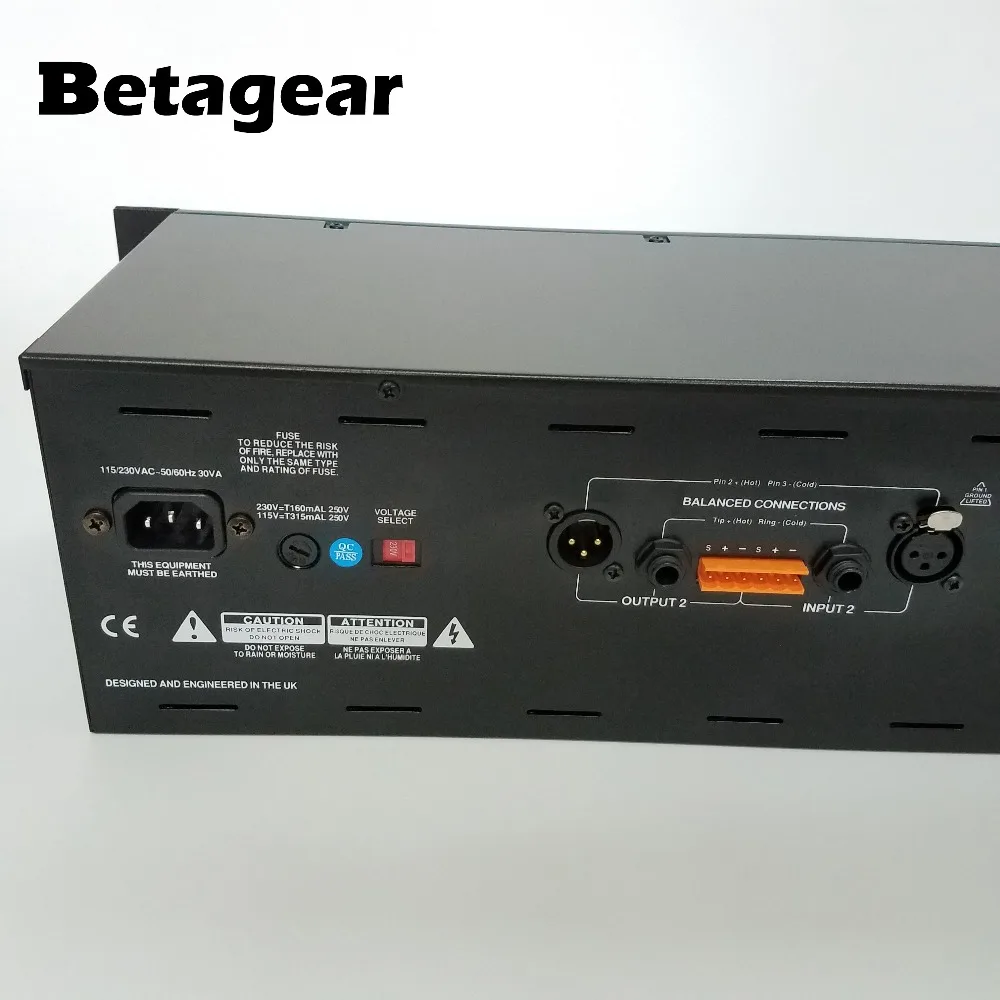 Betagear graphic equalizer audio fcs966 equaliser
