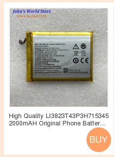 E169-515978 E169 515978 4000 мАч аккумулятор для zte Blade X3 Q519T D2 A452 смартфон