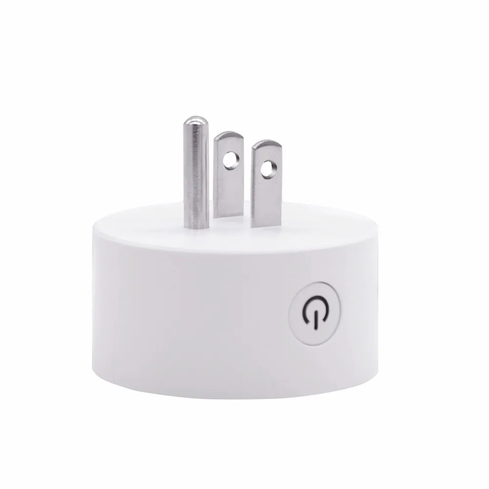 

Adjustable Power Universal Smart Mini WiFi Plug Outlet Switch work with Echo Alexa Google Home Remote US High quality