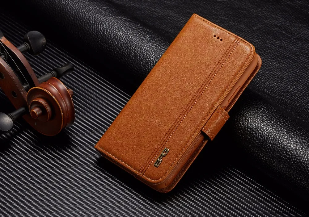 BRG Magnetic Flip PU Cover Case For Iphone 5S SE 6 6S 7 8 Plus X XS XR MAX Wallet Leather Book Phone Shell IPX IP8 | Мобильные