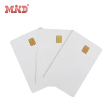 10 шт свяжитесь SLE4442 чип ISO7816 ПВХ умной микросхемой чипом микропроцессорные карты