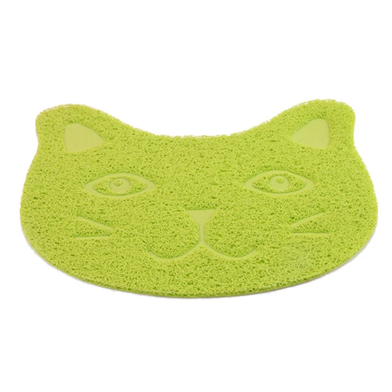Стиль миска для домашних животных миска коврик щенок милые кошки подстилка для кормления ПВХ собака кошка подстилка одеяло легко чистить
