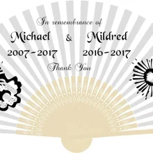 150 шт. персонализированное логотип ручной складной элегантные шелковые вентилятор руки свадебные и вечерние украшения сувениры 20 видов цветов