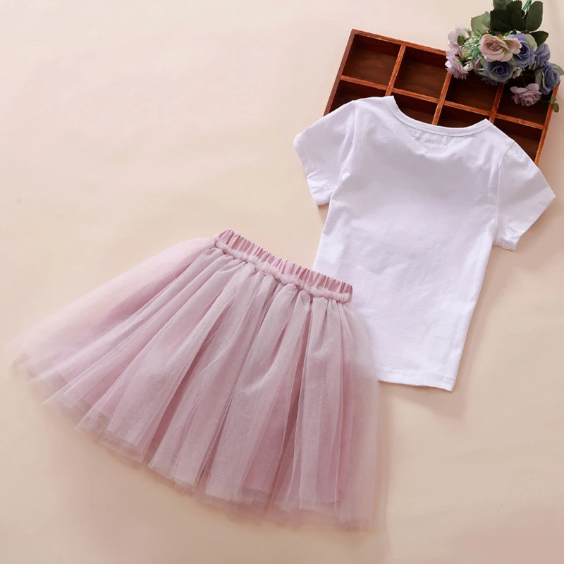 The Childrens Place Baby Girls Birthday Skirt Set