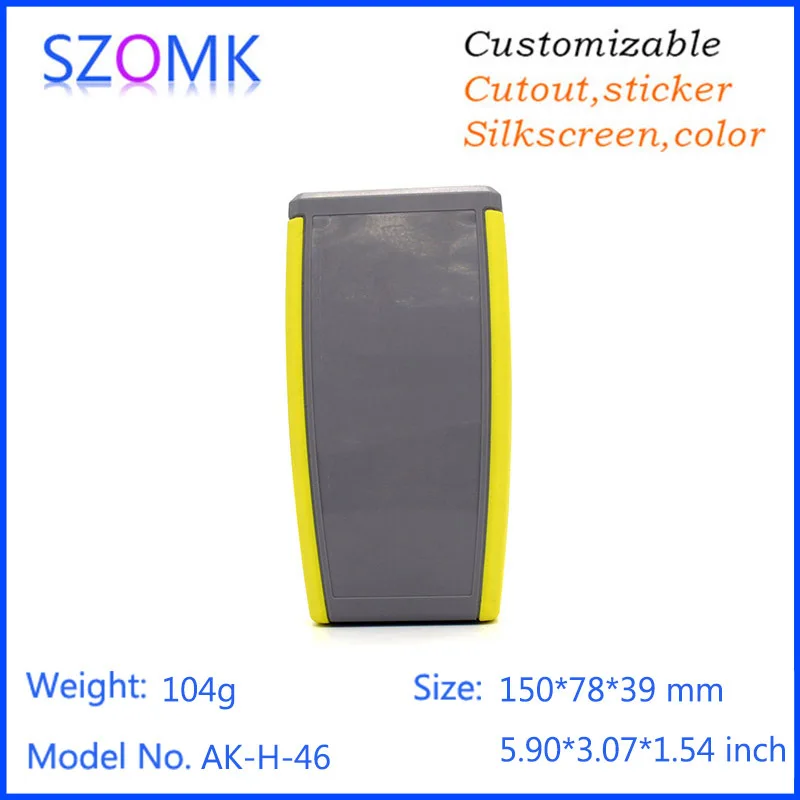 szomk new arrival plastic enclosure for electronics plastic case 2 AA battery abs plastic handheld control box electrical junction box enclosure housing (4).jpg
