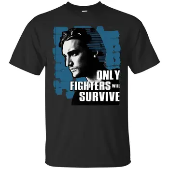 

T-Shirt Richard Harmon 'Only Fighter Will Survive' Special Gifts Cool Casual pride t shirt men Unisex New Fashion tshirt free