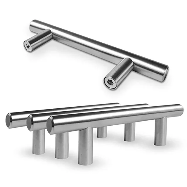 Special Price 8'' Stainless Steel Handles Diameter 10mm Kitchen Door Cabinet T Bar Straight Handle Pull Knobs Furniture Hardware Special Price 8'' Stainless Steel Handles Diameter 10mm Kitchen Door Cabinet T Bar Straight Handle Pull Knobs Furniture Hardware