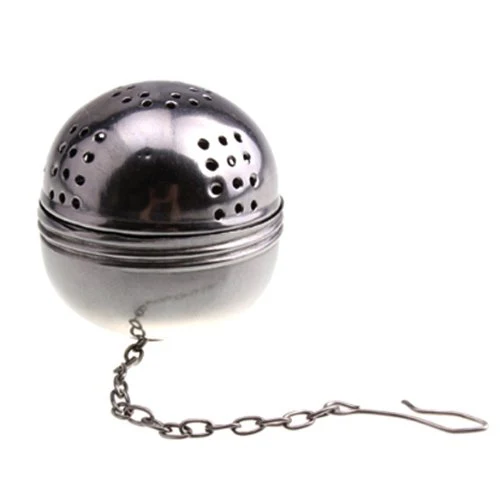 

Stainless Steel Egg Shaped Tea Kettles Infuser Strainer Locking Spices Ball