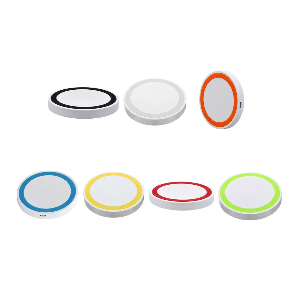

Wireless Charger Charging Pad for Samsung S9 S8 Plus S7 S6 edge Note 8 5 for iPhone X 8 8 plus for HTC USB Phone Charger