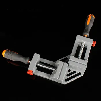 

90 degree Right Angle Clamp Quick Corner Clamps Picture Holder Woodworking Tools Jigs Double Handle Right Angle Clips Woodwork