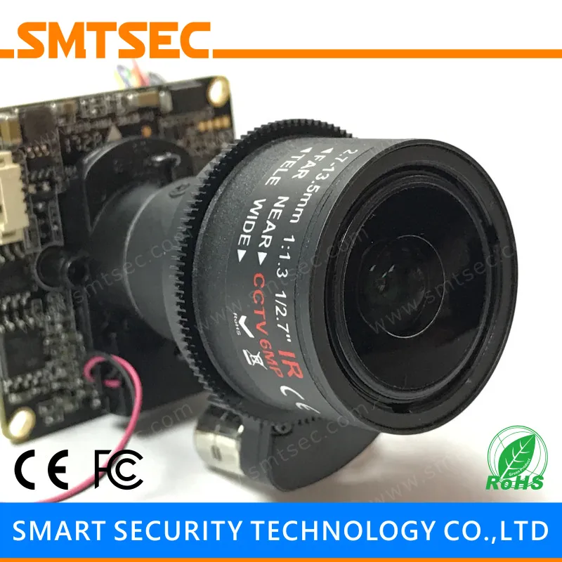 Низкий свет H.265/H.264 Sony сенсор IMX291 Hi3516CV300 2MP 1080P аудио IP камера модуль с 2 7 13 5 мм