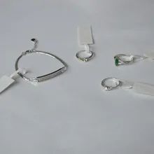 Анти-кражи ISO 18000-6C метка Диапазона UHF RFID бирка для ювелирных изделий Alien H3/Printable пассивный RFID UHF RFID тег RFID для ювелирных украшений gen2 epc с клейким этикетком