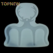 Antlers Silicone Mold Epoxy Resin Casting Jewelry Pendant Craft Bookmarks Piano Clamps Clips Making for Book Page Holder