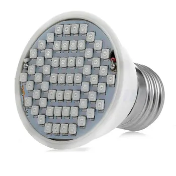 

60/106 LED Lamp Bulb Flower Veg Indoor Hydroponic Full Spectrum E27 Plant Grow Light 12W/18W For All Indoor Plants