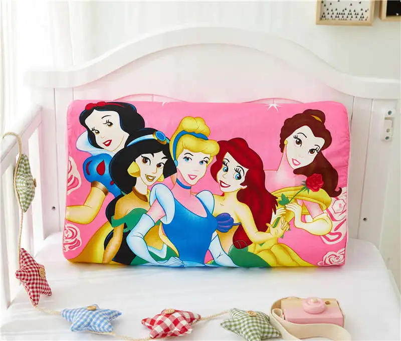five disney princesses memory pillow cotton cover children's pillowcase