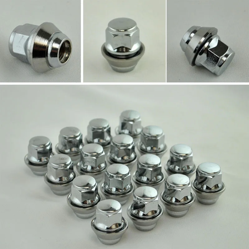 4 шт. m12x1 5 Сменные Колесные гайки сплав 19 мм для FORD C MAX CORTINA FOCUS CHROME|wheel nuts|alloy nutalloy wheel