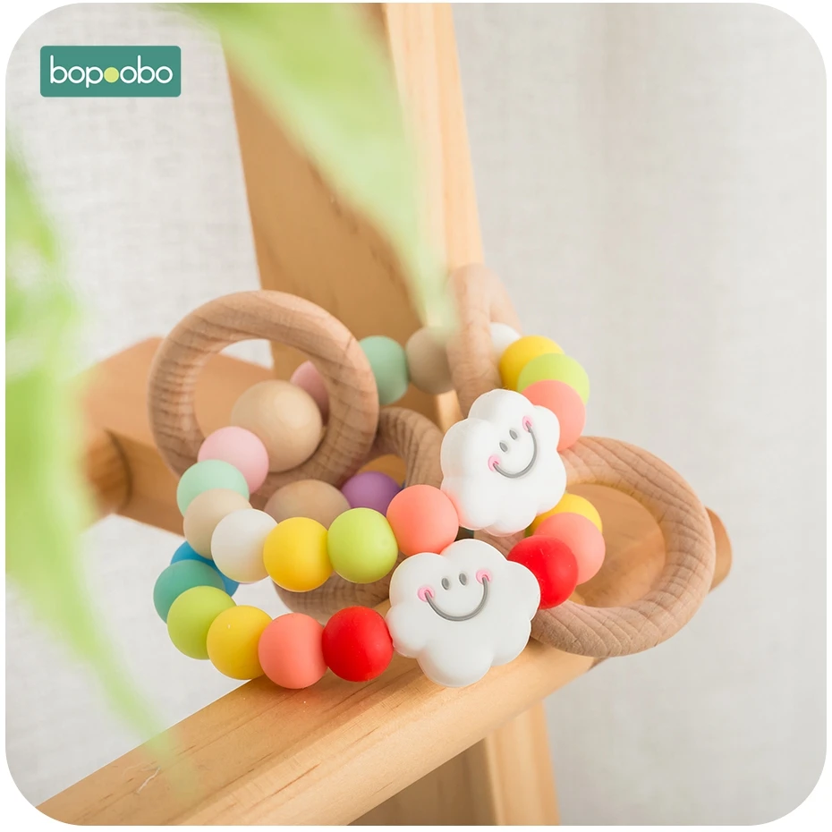 silicon beads baby teething