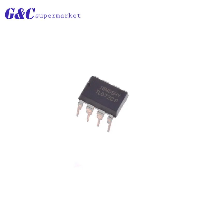 

10pcs free shipping TL072CN TL072 TL072C TL072CP DIP-8 Operational Amplifiers