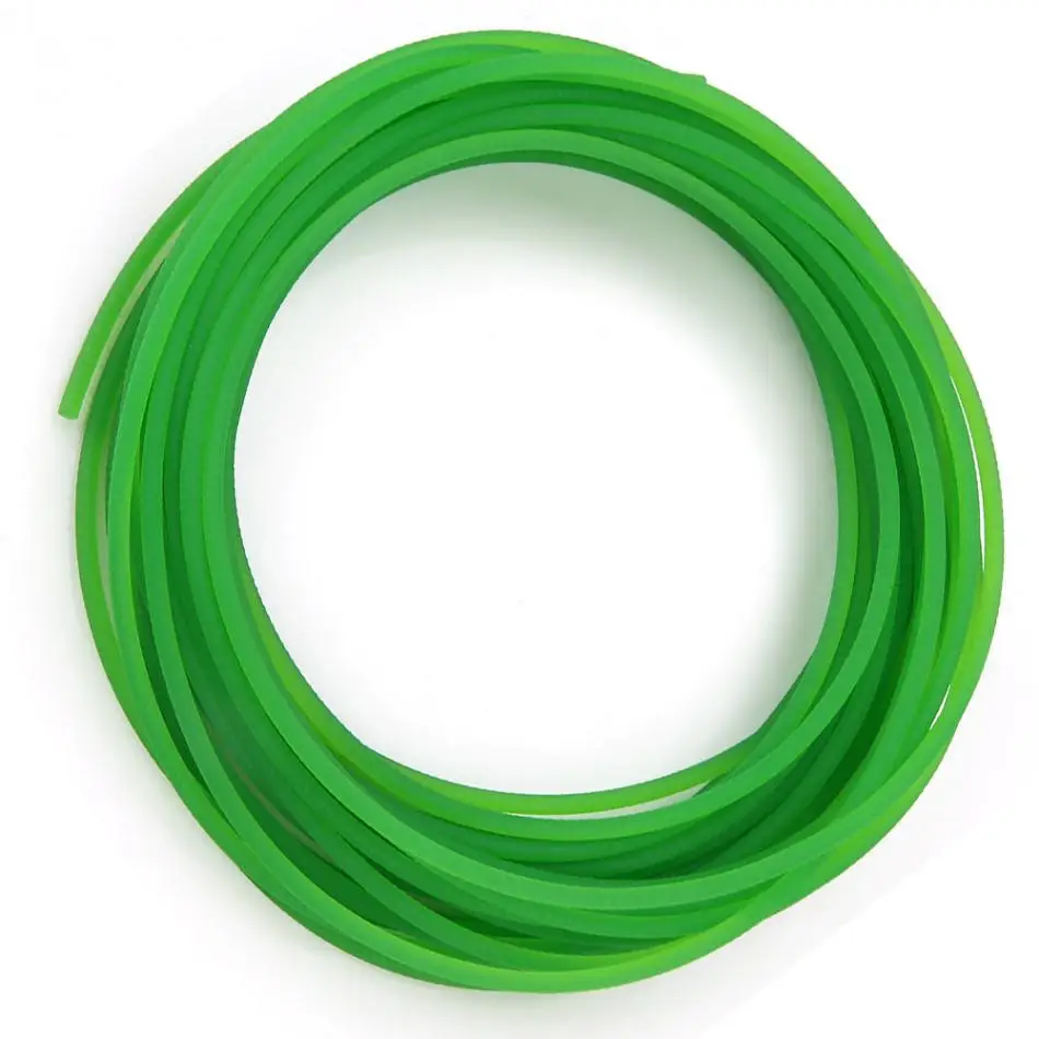 10mm3m Green Conveyor Belt Round Belt Polyurethane Polyurethane Belt for Drive Transmission for Packaging Machine