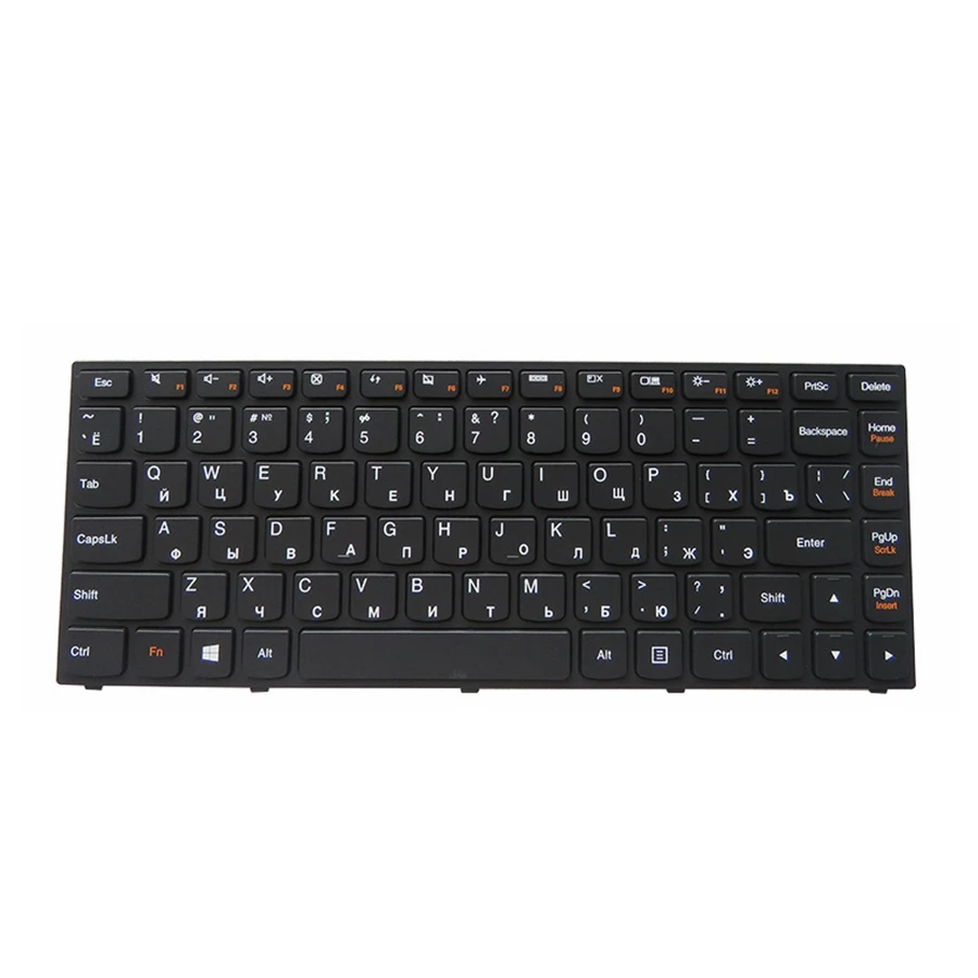 Teclado para Lenovo Teclado do Portátil Gzeele Russo Novo Ideapad Yoga 13 V-127920fs1 25202897 Yoga13 Ise Ifi ru Preto Win8 - Imagem 2
