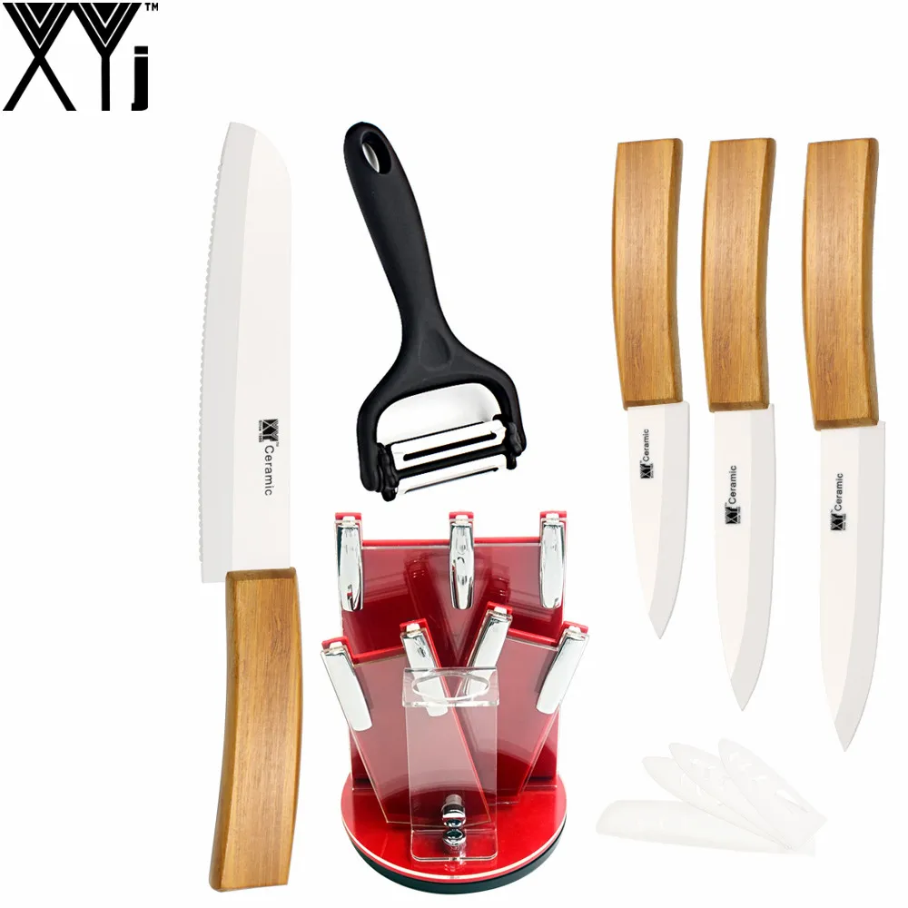 Ceramic Kitchen Knife 3'' Fruit 4'' Utility 5'' Slicing 6'' Serrated