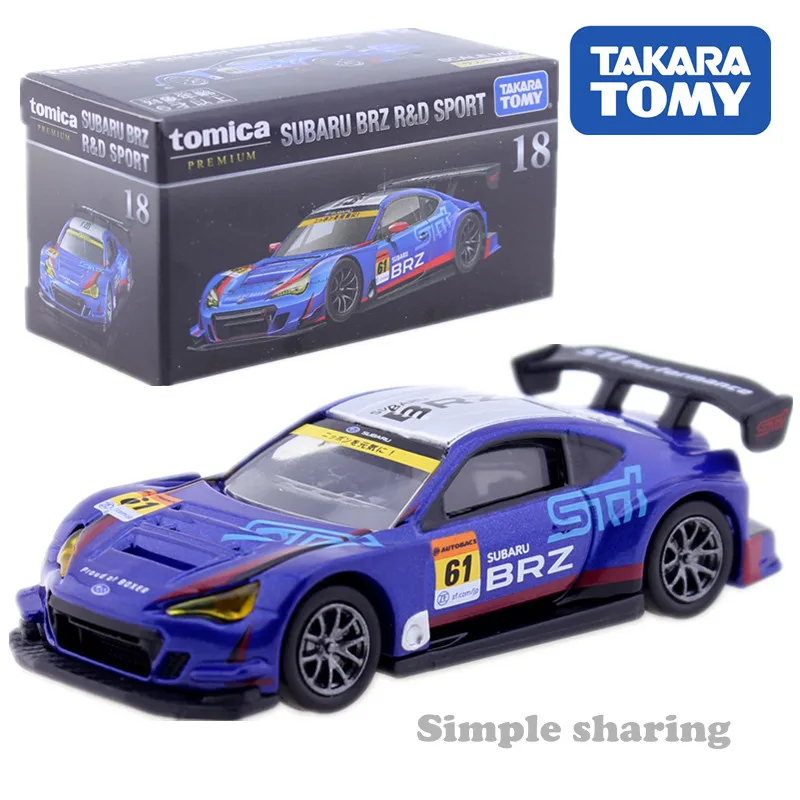 Tomica Subaru serie BRZ WRX STI 4 Forester Revogu Тип S Impreza 22B Takara Tomy специальная ограниченная литая модель металлическая коллекция - Цвет: TP18 BRZ