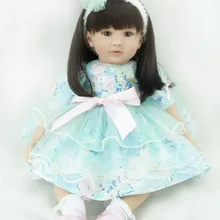 Популярные силиконовые куклы для новорожденных и малышей сопровождать Спящая Реалистичные милый принцесса малышей Кукла Малыш Рождество и год Бутик подарков