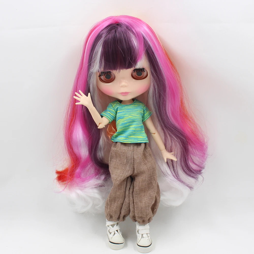 Ледяной DBS Blyth кукольные нет. BL135/1048/1248/6208/3038/136 мульти оттенки фиолетового белого