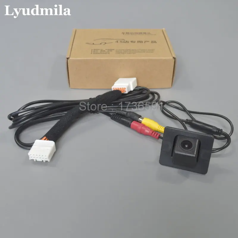 LYUDMILA For Mazda 3 Mazda3 Axela BM Sedan 2014~2018 / Car Rear View Reverse Camera Sets / RCA & Original Screen Compatible