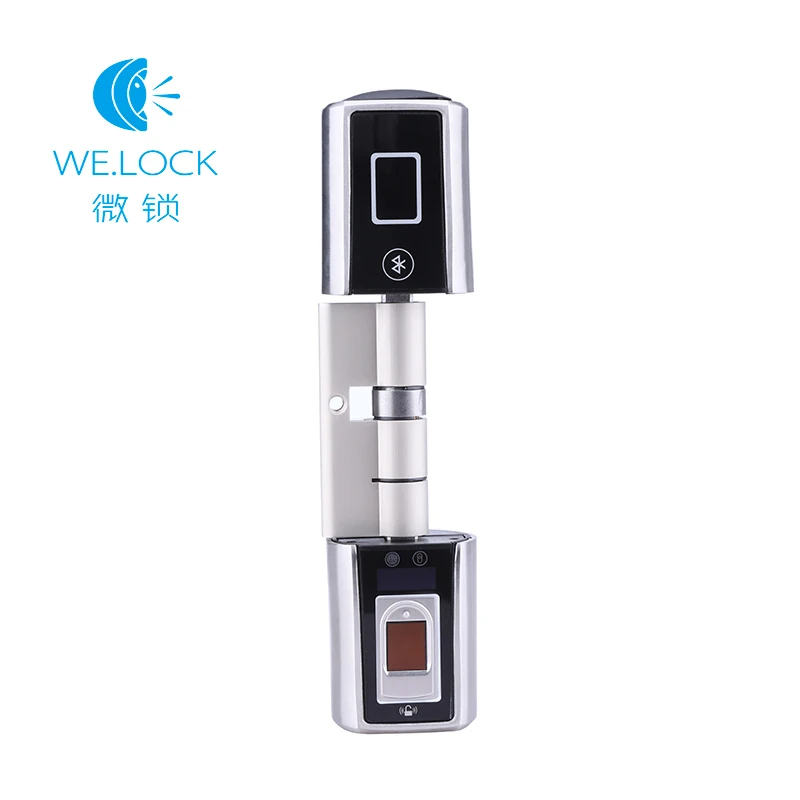 We.lock fingerprint door lock moblie remote control lock for smart door lock