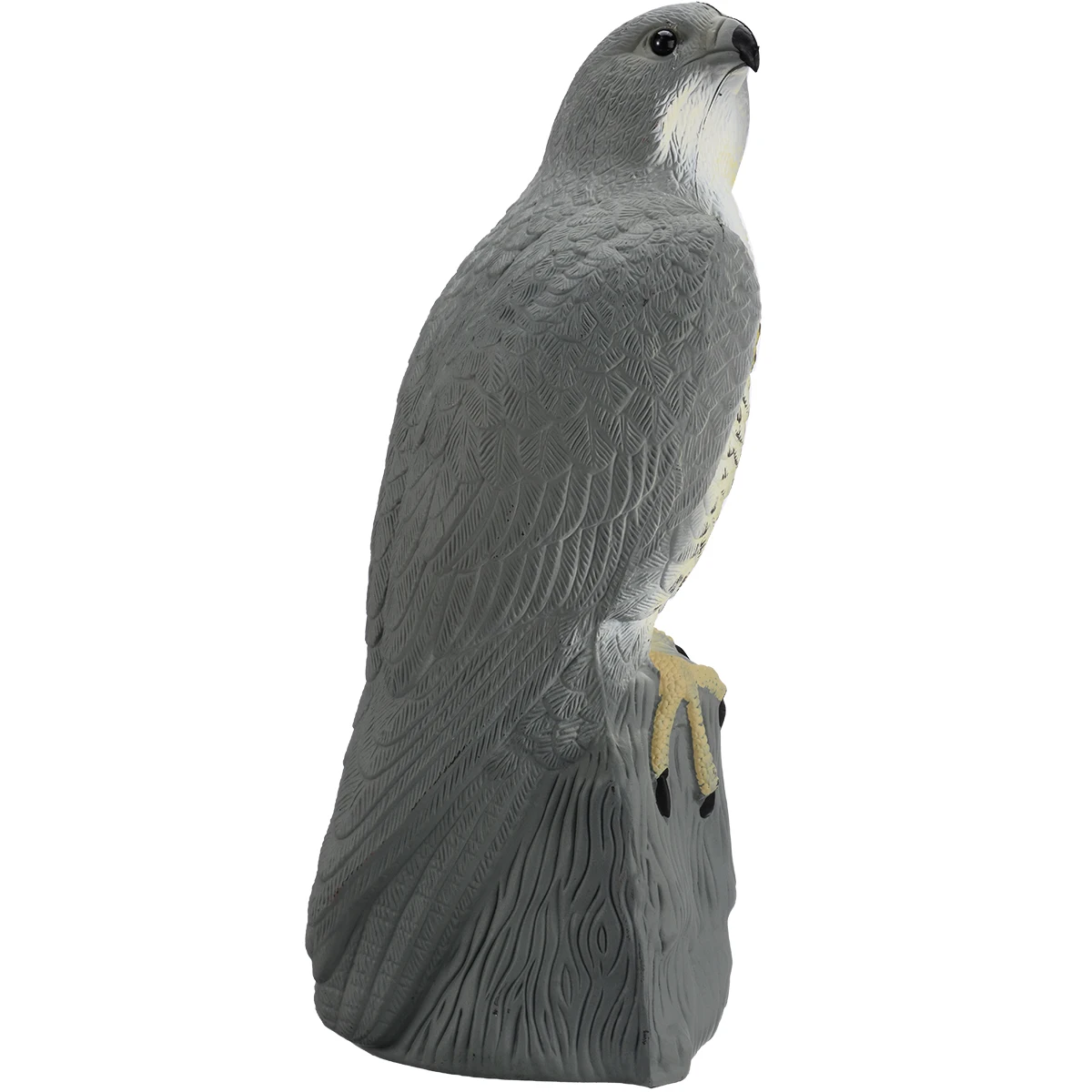 Realistic Fake Falcon Owl Hawk Hunting Decoy Deterrent Scarer Repeller for Garden Decor