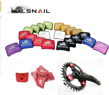 

4pcs/set SNAIL 7075 Aluminum Bike Chain Wheel Nails Ultralight MTB Road Bicycle BMX Crankset Nut Crank Plate Screws