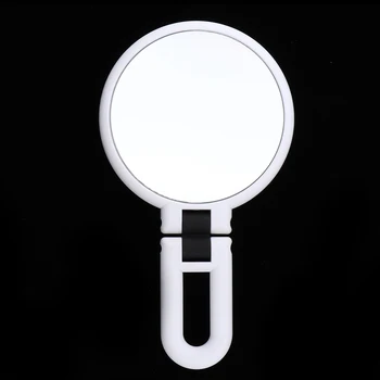 

Folding Double Side Mirror Makeup Mirror with 15X Magnifying White