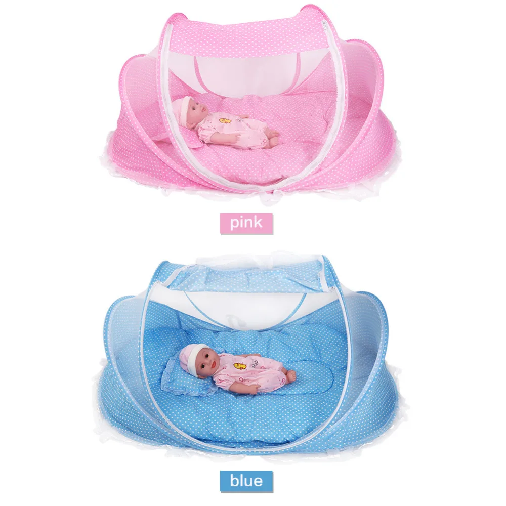 

Foldable Mosquito Net Anti-Bug Klamboe Crib Cradle Tent For Baby Infant Mosquiteiros Para Camas