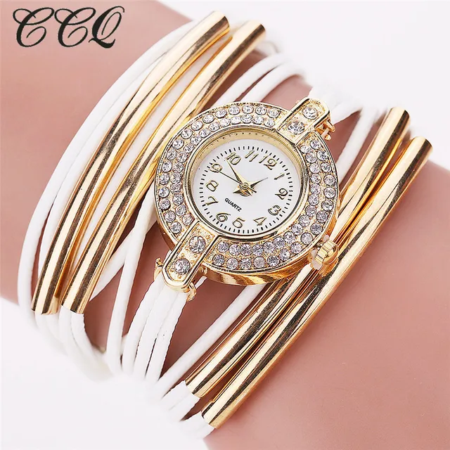 New CCQ Fashion Brand Quartz Watch Women Dress Leather Wristwatches Popular Casu New CCQ Fashion Brand Quartz Watch Women Dress Leather Wristwatches Popular Casu