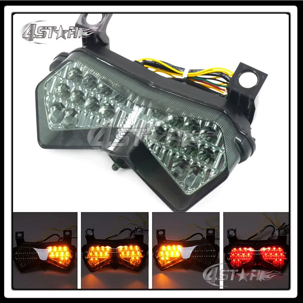 

LED Rear Turn Signal Tail Stop Light Lamp Integrated Brake Light For ZX6R 636 ZX6RR Z750S 2003 2004 Z1000 2003 2004 2005 2006