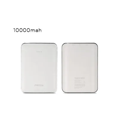 Remax Proda Мини power bank 5000 мАч портативный power Bank 10000 мАч внешний телефон зарядное устройство Bateria наружный универсальный планшет - Цвет: White 10000mah