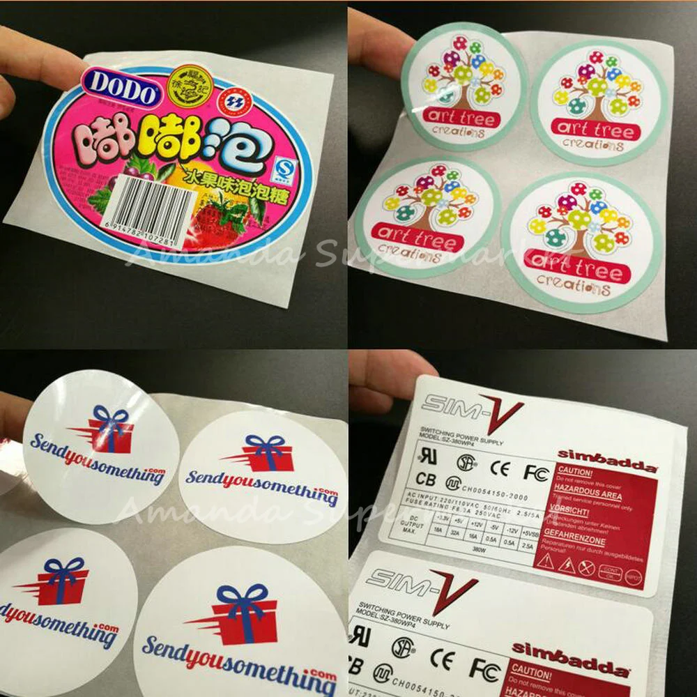 custom label sticker
