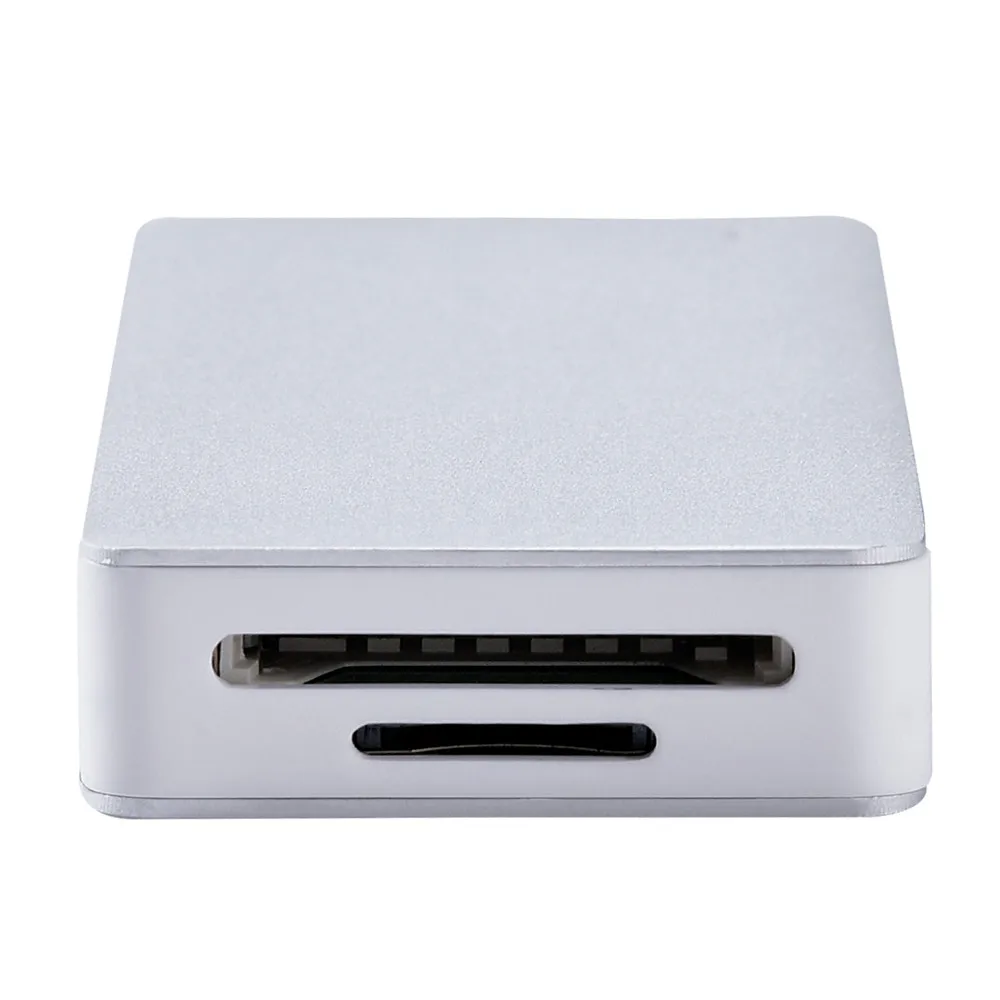 Высокоскоростной концентратор USB usb хаб CARPRIE с SD/TF кард ридером Черный алюминиевый