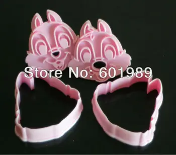 

50Sets short rabbit ears shape mold sugar Arts set Fondant Cake tools cookie rice mold mould