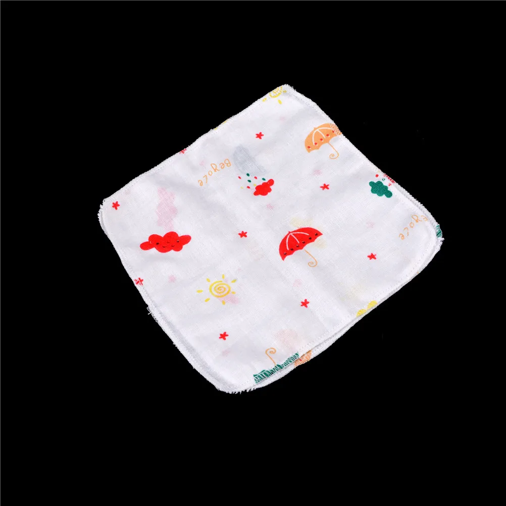 10 шт. детское полотенце для кормления в горошек с принтом Детский Маленький платок марлевые полотенца для кормления