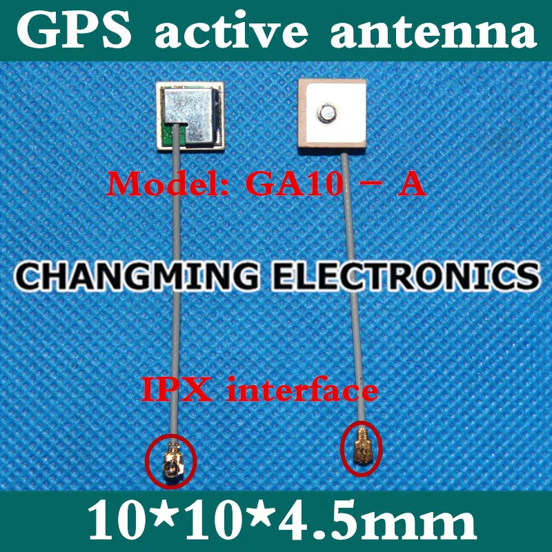 GLED бренд active 10*10*4,5 мм встроенная gps антенна GA10-A Смарт-часы износ продуктов(работает) 10 шт