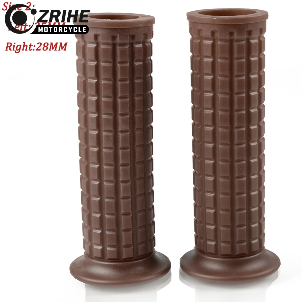 Brown 25MM28MM Dirtbike 25 28 мм рукоятка мотоцикла рукоятка рукоятки для HONDA CRF 150 250 450 R 450RX 250X450X150 230 F/L 230 M 250 L/M - Цвет: Brown 25MM28MM