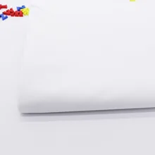 CMCYILING Twill белая хлопковая ткань для платьев Ткань для шитья/поплин ткани 50 см* 150 см