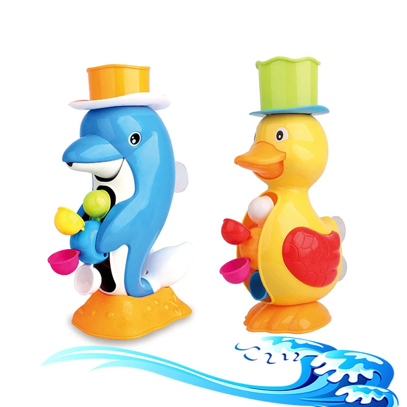 baby bath toys water wheel