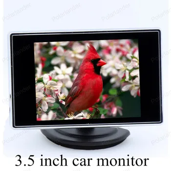 

3.5 inch color TFT LCD display car rear view monitor parking rearview monitor screen for backup reverse camera free Shipping