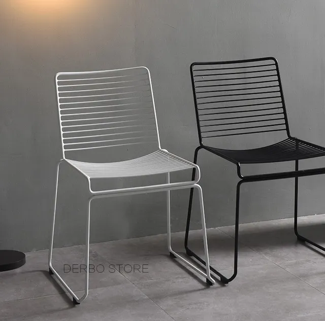 Studio Wire Hee Chair Modern Clic Metal Outdoor Stackable Studio Wire Hee Chair Modern Clic Metal Outdoor Stackable Harry Bertoia Steel Cafe Side