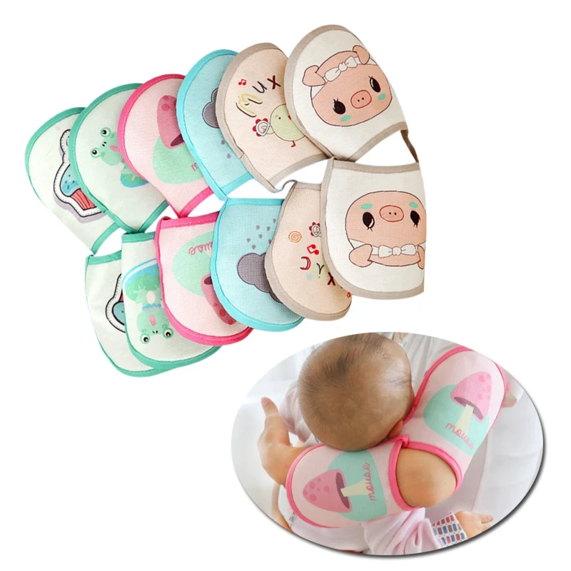 

Breast Feeding Pillow Baby Head Protection Summer Baby Arm Mat Newborn Cool Ice Silk Arm Mat Nursing Sleeping Pillow Waterproof