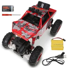 Живые камни RC автомобиль 4WD 2,4 ГГц альпинистский автомобиль 4x4 двойные двигатели Bigfoot автомобиль пульт дистанционного управления модель внедорожный автомобиль игрушка