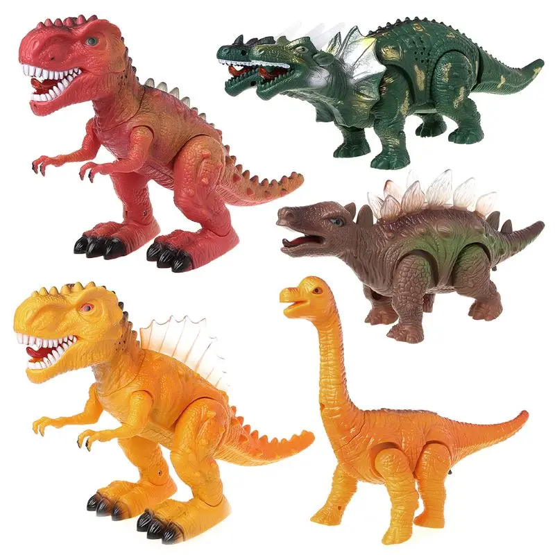 

Electric Light Dinosaur Up Walking Roaring Toy for Kids Children Christmas Gift N21_E